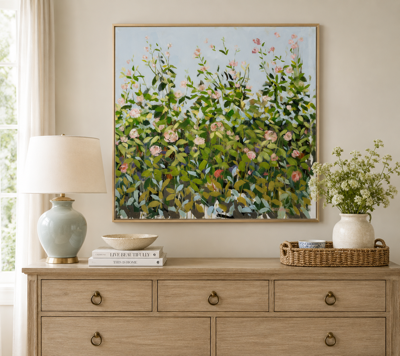 Rambling Rose Print